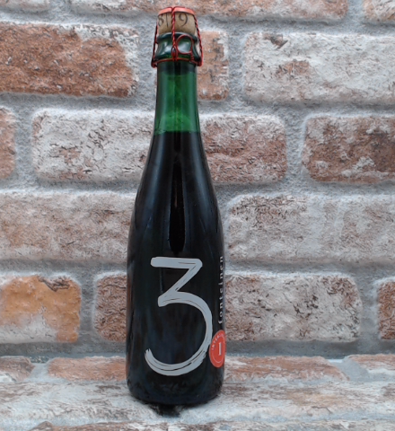 3 Fonteinen Intens Rood 1819 LambiekGeuze - 37.5 CL - Gerijptebieren.nl