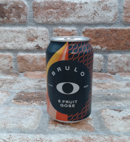 Brulo 5 Fruit Gose 0.0 Alcoholvrij - 33 CL - Gerijptebieren.nl