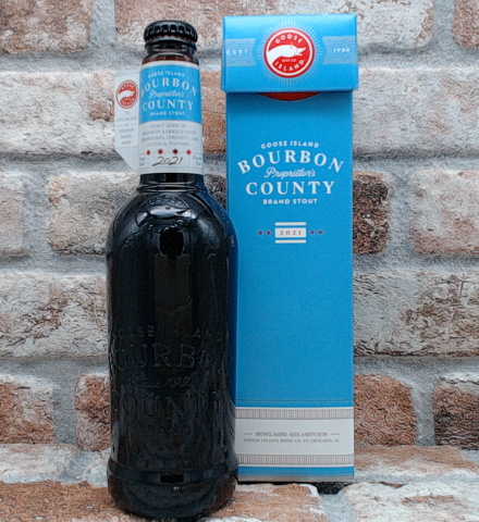 Goose Island Bourbon County Proprietor's Brand Stout 2021 - 47.3 CL (1 pint) - Gerijptebieren.nl