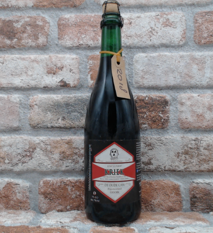 De Oude Cam Kriek 2018 LambiekGeuze - 75 CL - Gerijptebieren.nl