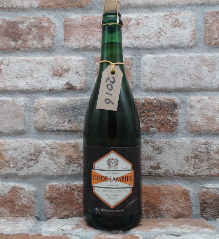 De Oude Cam Oude Lambiek 2016 LambiekGeuze - 75 CL - Gerijptebieren.nl