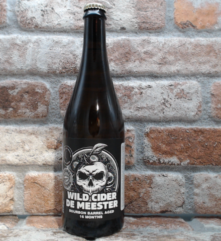 De Meester Wild Cider Bourbon BA - 75 CL - Gerijptebieren.nl