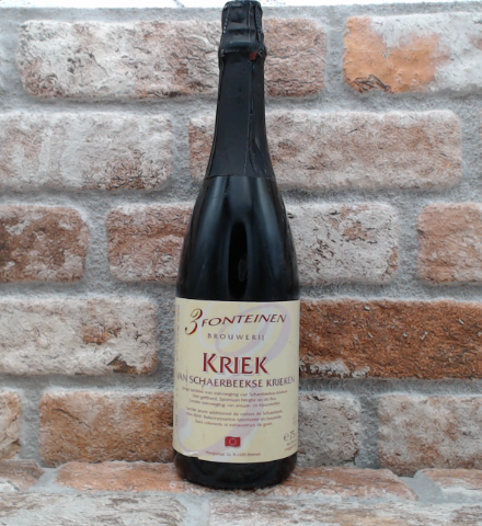 3 Fonteinen Kriek 2004 LambiekGeuze - 75 CL - Gerijptebieren.nl