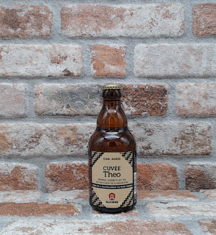 Alvinne Oak Aged Cuvée Theo 2022 Saison Ale - 33 CL - Gerijptebieren.nl