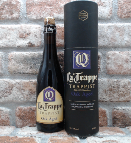 La Trappe Quadrupel Oak Aged Batch 26 - Met koker 2016 - 37.5 CL - Gerijptebieren.nl