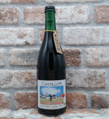 Cantillon Kriek 100% Lambic Bio 2019 LambiekGeuze - 75 CL - Gerijptebieren.nl