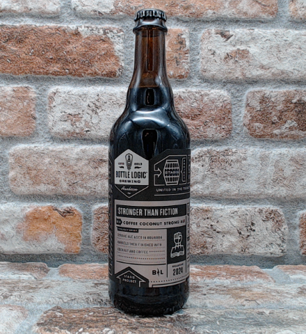 Bottle Logic Stronger Than Fiction 2024 Stout - 50 CL - Gerijptebieren.nl