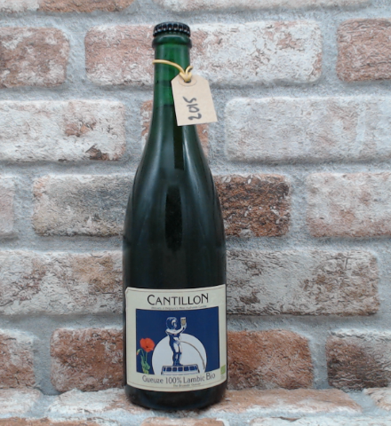 Cantillon Gueuze 100% Lambic Bio 2015 LambiekGeuze - 75 CL - Gerijptebieren.nl