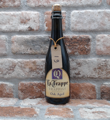 La Trappe Quadrupel Oak Aged Batch 19 2015 - 37.5 CL - Gerijptebieren.nl