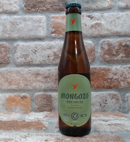 Mongozo Premium Pilsener (glutenvrij) - 33 CL - Gerijptebieren.nl