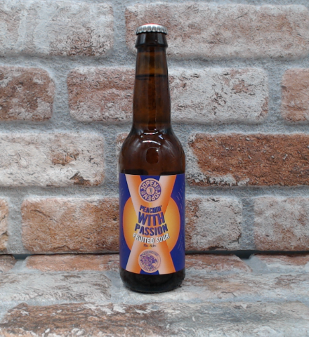 Jopen Peachin' with passion fruited sour Sour - 33 CL - Gerijptebieren.nl