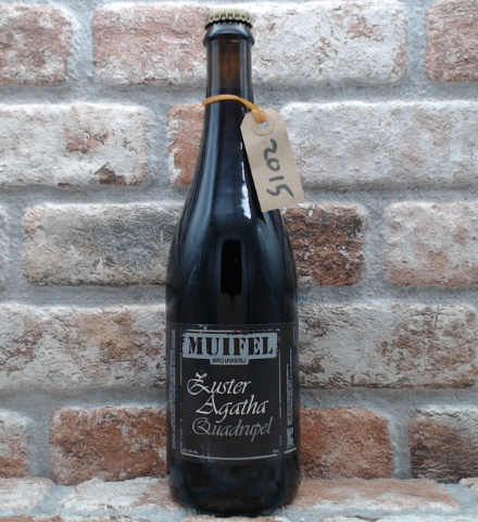 Muifel Brouwerij Zuster Agatha 2015 Quadrupel - 75 CL - Gerijptebieren.nl