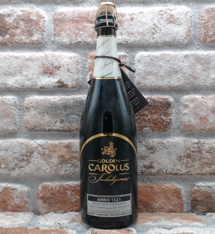 Gouden Carolus Indulgence Anno 1521 2021 Blond - 75 CL - Gerijptebieren.nl