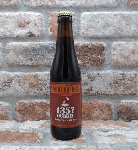 Muifel Brouwerij 1357 Dubbel - 33 CL - Gerijptebieren.nl