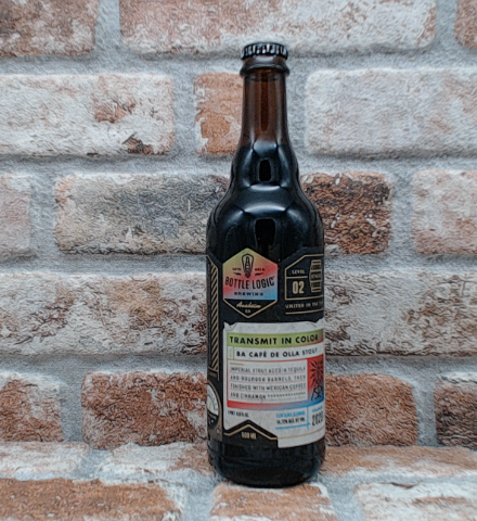 Bottle Logic Transmit In Color 2020 Stout - 50 CL - Gerijptebieren.nl