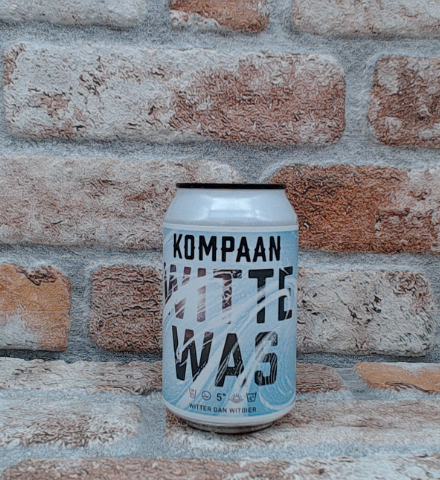 Kompaan Witte Was Witbier - 33 CL - Gerijptebieren.nl