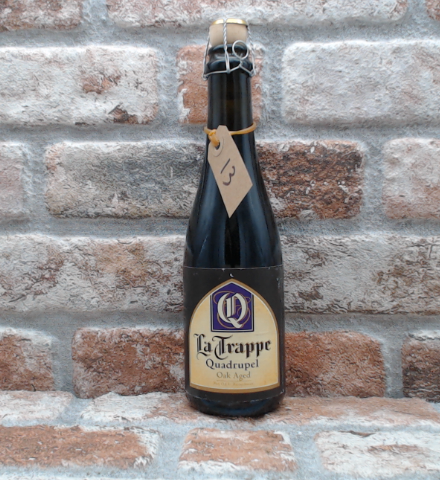 La Trappe Quadrupel Oak Aged Batch 13 2013 - 37.5 CL - Gerijptebieren.nl