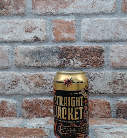 Revolution Brewery Straight Jacket 2023 Stout - 33 CL - Gerijptebieren.nl