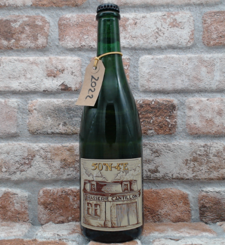 Cantillon 50°N-4°E 2022 LambiekGeuze - 75 CL - Gerijptebieren.nl