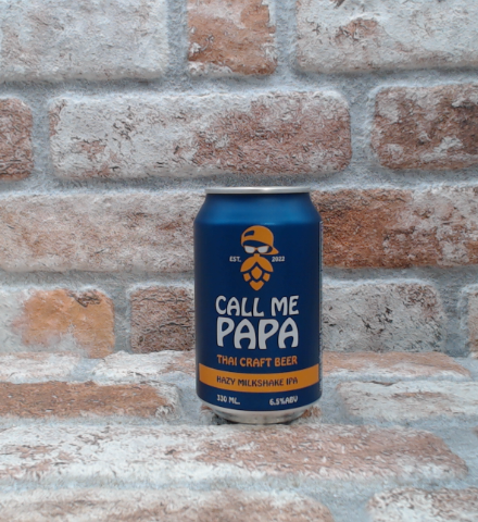 Call Me Papa Thai Craft Beer Hazy Milkshake IPA - 33 CL - Gerijptebieren.nl