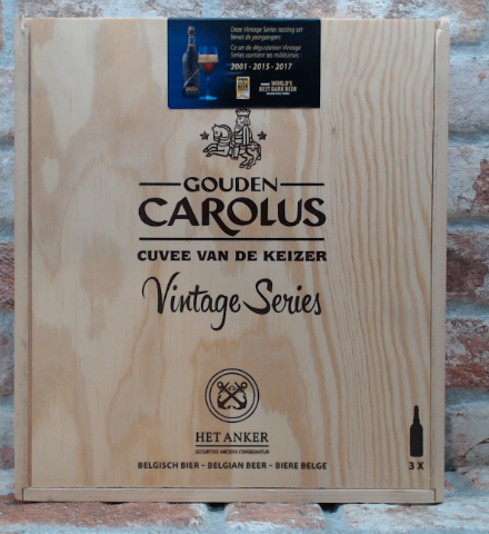 Gouden Carolus Cuvee van de keizer Vintage series 2001-2015-2017 Quadrupel - 75 CL