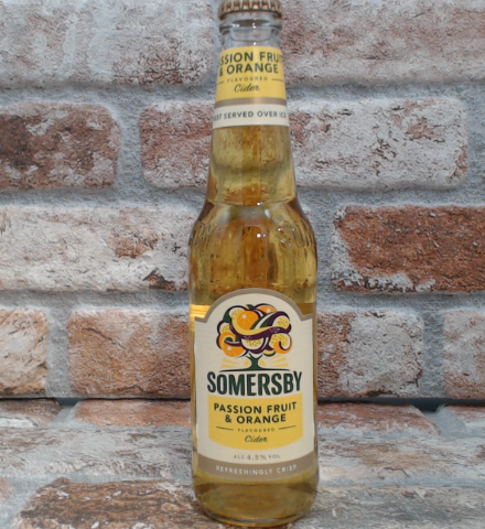 Somersby Passion Fruit & Orange - 33 CL - Gerijptebieren.nl