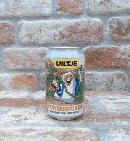 Uiltje Brewing Company Veryberrylicious - 33 CL - Gerijptebieren.nl