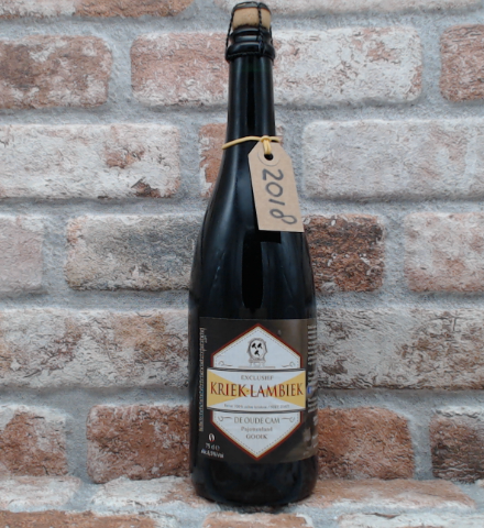 De Oude Cam Kriek-Lambiek 2018 LambiekGeuze - 75 CL - Gerijptebieren.nl