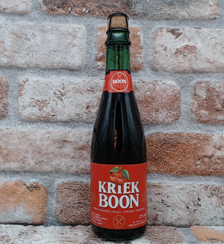 Boon Kriek LambiekGeuze - 37.5 CL - Gerijptebieren.nl