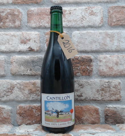 Cantillon Kriek 100% Lambic Bio 2016 LambiekGeuze - 75 CL - Gerijptebieren.nl