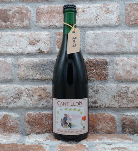 Cantillon Rosé de Gambrinus 2017 LambiekGeuze - 75 CL - Gerijptebieren.nl