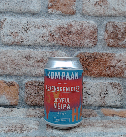 Kompaan Levensgenieter IPA - 33 CL - Gerijptebieren.nl