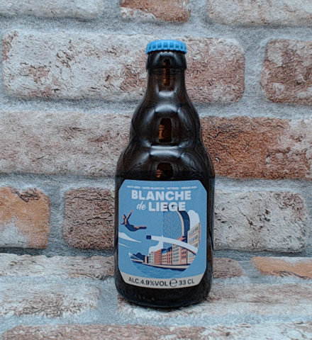 Blanche de Liege Witbier - 33 CL - Gerijptebieren.nl