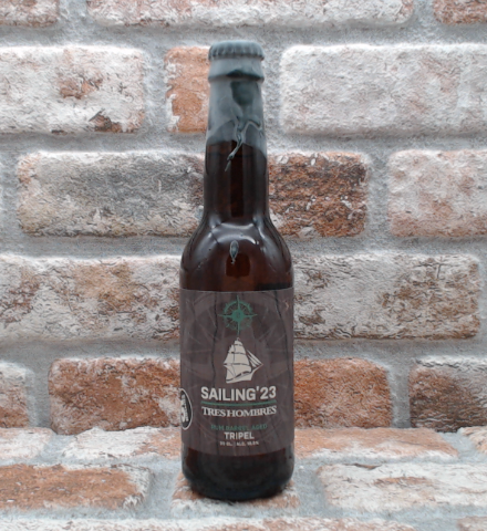 Berging Brouwerij Sailing '23 Tres Hombres Tripel 2023 - 33 CL - Gerijptebieren.nl