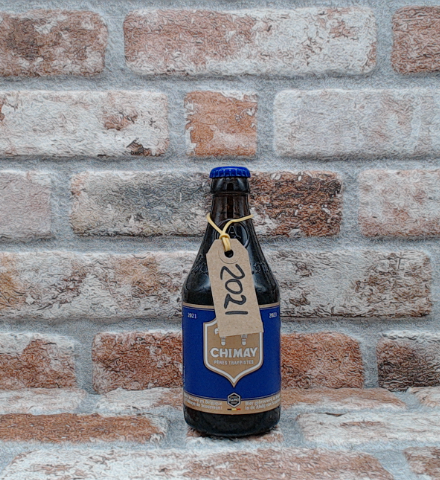 Chimay Blauw 2021 Trappist - 33 CL - Gerijptebieren.nl