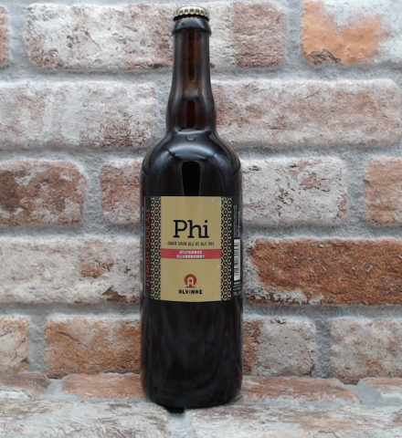 Alvinne Phi Fruit Sour Ale Zilverbes - 75 CL - Gerijptebieren.nl