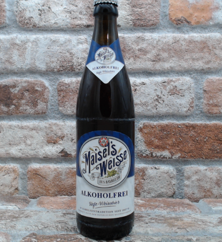 Maisel's Weisse Alkoholfrei Alcoholvrij - 50 CL - Gerijptebieren.nl