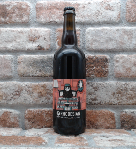 Frontaal Rhodesian 2022 Barleywine - 75 CL - Gerijptebieren.nl