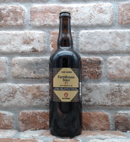 Alvinne Oak Aged Farm House Sour #5 - 75 CL - Gerijptebieren.nl