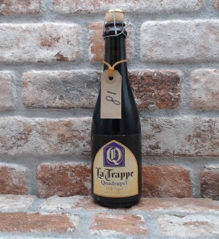 La Trappe Quadrupel Oak Aged Batch 18 2014 - 37.5 CL - Gerijptebieren.nl