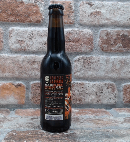 La Pirata Black Block Bourbon 2017 Stout - 33 CL