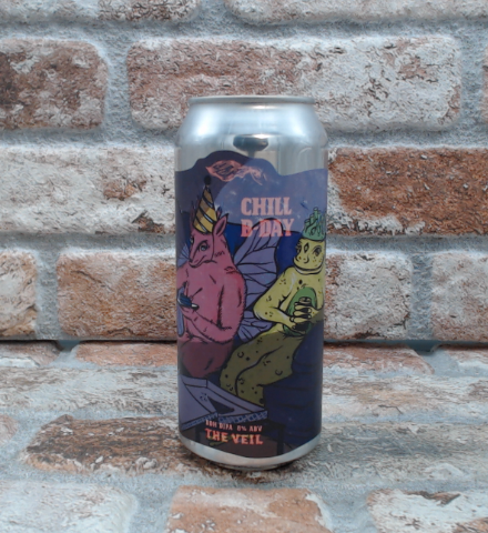 The Veil Chill B-Day DDH DIPA - 47.3 CL (1 pint) - Gerijptebieren.nl