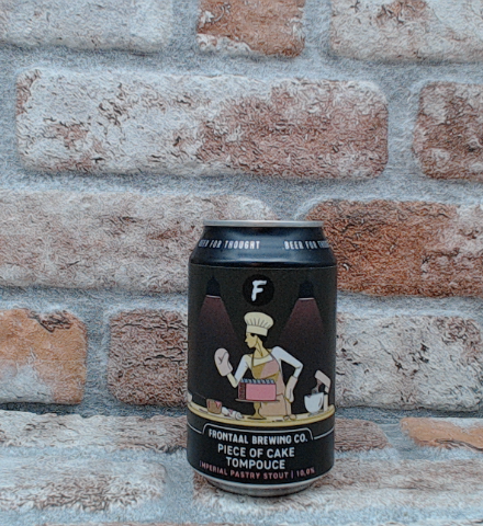 Frontaal Piece Of Cake Tompouce Stout - 33 CL - Gerijptebieren.nl