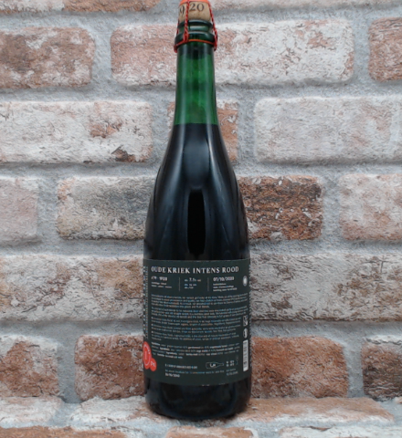 3 Fonteinen Oude Kriek Intens Rood seizoen 19/20 2020 Lambiek/Geuze - 75 CL