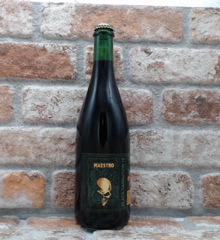 De Struise Brouwers Black Damnation 19 Maestro 2020 Stout - 75 CL - Gerijptebieren.nl