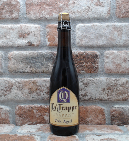 La Trappe Quadrupel Oak Aged Batch 28 - zonder koker 2017 - 37.5 CL - Gerijptebieren.nl