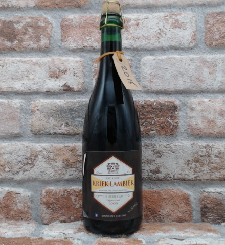 De Oude Cam Kriek-Lambiek 2015 LambiekGeuze - 75 CL - Gerijptebieren.nl