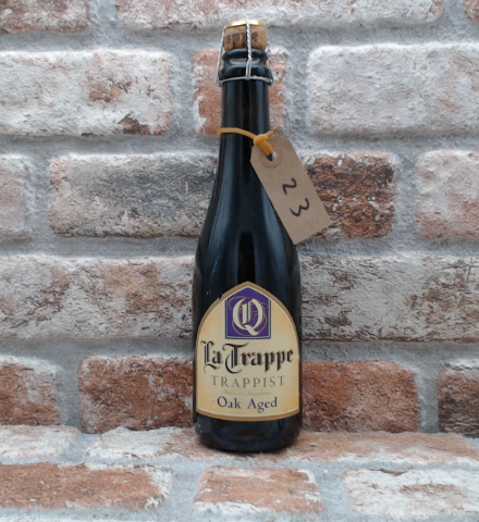 La Trappe Quadrupel Oak Aged Batch 23 2015 - 37.5 CL - Gerijptebieren.nl