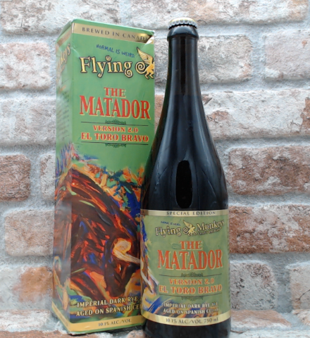 Flying Monkey's The Matador version 2.0 El Toro Bravo - 75 CL - Gerijptebieren.nl