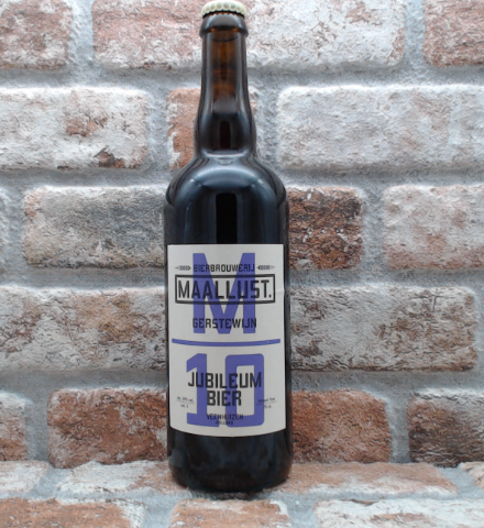 Maallust M10 Jubileum Bier Barleywine - 75 CL - Gerijptebieren.nl